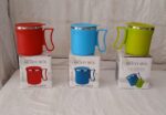 300ml Stainless Steel Mug: Insulated, Leakproof Lid, Hot/Cold Drinks (Mix Color) - Full Detail by Nari Haat, Indian e...
