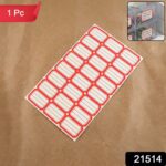 1 Sheets Self-Adhesive Label Stickers - With Dupatta by Nari Haat, Indian ethnic wear, women clothing, designer suit