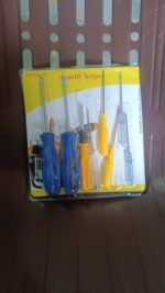 8 -in-1 Multi Screwdriver Hand Tool Kit Set (8 Pcs Set) - Fabric Detail by Nari Haat, Indian ethnic wear, women cloth...