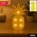Pineapple Shaped LED Decorative Night Light (1 Pc) - With Dupatta by Nari Haat, Indian ethnic wear, women clothing, d...