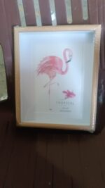 Creative Solid Wooden Photo Frame (Mix Design & Size / 1Pc) - Fabric Detail by Nari Haat, Indian ethnic wear, women c...