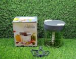 2 in 1 Handy Chopper & Slicer for Fruits, Veggies & Cheese - Full Detail by Nari Haat, Indian ethnic wear, women clot...
