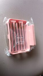 Self Adhesive Rectangular Soap Dish Holder (1 Pc) - Fabric Detail by Nari Haat, Indian ethnic wear, women clothing, d...