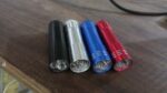 Portable Mini Torch, Super-Bright Mini 3 LED Bulb Pocket Torches (Battery not included / 1 pc / Mix Color ) - Fabric...