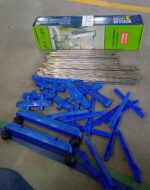 Premium Heavy Duty Stainless Steel 3 Layer Foldable Cloth Drying Stand (1 Set) - Full Detail by Nari Haat, Indian eth...