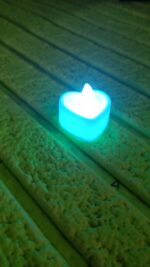 LED Tealights, Smokeless Plastic Decorative Candles, Diwali (Pack Of 1 / Multicolor) - Full Detail by Nari Haat, Indi...