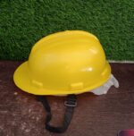 Yellow Plastic Hard Hat Construction Cap (1Pc Only) - Full Detail by Nari Haat, Indian ethnic wear, women clothing, d...