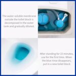 Toilet Cleaner Flush Tab Ocean Blue 100 Gram - Closeup Embroidery by Nari Haat, Indian ethnic wear, women clothing, d...