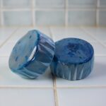 Toilet Cleaner Flush Tab Ocean Blue 100 Gram - Fabric Detail by Nari Haat, Indian ethnic wear, women clothing, design...