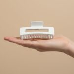 Large Stylish Plastic Hair Clip (1 Pc) - Back View by Nari Haat, Indian ethnic wear, women clothing, designer suit