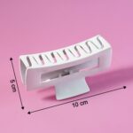 Large Stylish Plastic Hair Clip (1 Pc) - Fabric Detail by Nari Haat, Indian ethnic wear, women clothing, designer suit