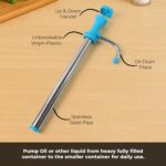 Supermom Manual Stainless Steel Oil Pump Dispenser (1 Pc) - Back View by Nari Haat, Indian ethnic wear, women clothin...