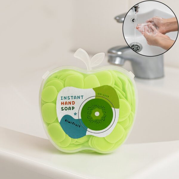 Instant Hand Paper Soap (1 Pc) - Front View by Nari Haat, Indian ethnic wear, women clothing, designer suit