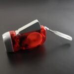 2-LED Hand Press Torch – Battery-Free Hand Crank Flashlight - Closeup Embroidery by Nari Haat, Indian ethnic wear, ...