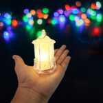 Set of 24 LED Decorative Lantern Lights / candle - Neckline Detail by Nari Haat, Indian ethnic wear, women clothing, ...