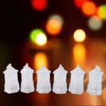 Set of 24 LED Decorative Lantern Lights / candle - Closeup Embroidery by Nari Haat, Indian ethnic wear, women clothin...