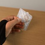 Cute Cartoon Print Transparent Wall Hook with Self-Adhesive Back (1 Pc) - Back View by Nari Haat, Indian ethnic wear,...