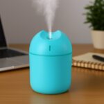 Blue USB Mini Air Humidifier for Home & Office (1 Pc) - Fabric Detail by Nari Haat, Indian ethnic wear, women clothin...