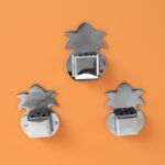 Wall-Mount Metal Incense Stick Holders (3 Pc) - Back View by Nari Haat, Indian ethnic wear, women clothing, designer ...