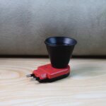 Electric Kapoor Dani Camphor Diffuser (1 Pc) - Closeup Embroidery by Nari Haat, Indian ethnic wear, women clothing, d...