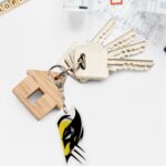 2-in-1 Best Friends Matching Acrylic Breakable Keychain - Closeup Embroidery by Nari Haat, Indian ethnic wear, women ...