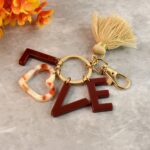 Trendy Designer Assorted Keychains (Mix Design / 1 Pc) - Closeup Embroidery by Nari Haat, Indian ethnic wear, women c...