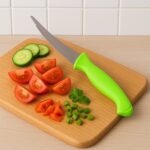 Premium Quality Multipurpose Kitchen Knife with Soft Ergonomic Handle (1 Pc) - Front View by Nari Haat, Indian ethnic...