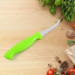 Premium Quality Multipurpose Kitchen Knife with Soft Ergonomic Handle (1 Pc) - Neckline Detail by Nari Haat, Indian e...