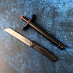 Premium Kitchen Knife with Gas Lighter Combo Set – 2 - Back View by Nari Haat, Indian ethnic wear, women clothing, ...