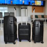 Mix Color Hard-Shell Luggage Trolley 4-Pc (set) - Back View by Nari Haat, Indian ethnic wear, women clothing, designe...