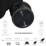 Mix Color Hard-Shell Luggage Trolley 4-Pc (set) - Full Detail by Nari Haat, Indian ethnic wear, women clothing, desig...