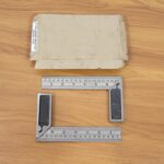 Heavy-Duty Metal Try Square Ruler Set (2 Pc) - Full Detail by Nari Haat, Indian ethnic wear, women clothing, designer...