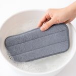 High-Quality 40x13 cm Reusable Flat Mop Microfiber Cleaning Pad Refill (1 Pc) - Full Detail by Nari Haat, Indian ethn...