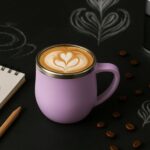 Apex Chit-Chat Double Wall Stainless Steel Mug Set (6Pc/200ml) Approx - Neckline Detail by Nari Haat, Indian ethnic w...