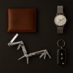 Stainless Steel 8-in-1 Multipurpose Pocket Tool Kit - Fabric Detail by Nari Haat, Indian ethnic wear, women clothing,...