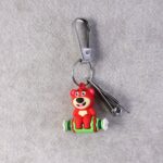 Mix Design Cartoon Nail Cutter Keychain with Mini Nail Clipper (1 Pc) - Front View by Nari Haat, Indian ethnic wear, ...