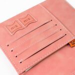 Premium World Map Design Travel Passport Holder & Wallet (15x11cm / 1 Pc) - Fabric Detail by Nari Haat, Indian ethnic...