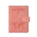 Premium World Map Design Travel Passport Holder & Wallet (15x11cm / 1 Pc) - Sleeve Design by Nari Haat, Indian ethnic...