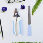 Pet Nail Clipper and Nail File Grooming Kit for Dogs and Cats (Mix Color / 2 Pc) - Neckline Detail by Nari Haat, Indi...