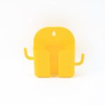 1 Pc Wallmount Mobile Stand With Hook for and stuffs purposes. (Mix Color / 1 Pc) - Sleeve Design by Nari Haat, India...