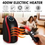 Wonder Warm 400W Wall Plug Room Heater with Remote Control (1 Pc) - Full Detail by Nari Haat, Indian ethnic wear, wom...