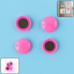 Round Fridge Magnets - (4 Pc / Set) - Front View by Nari Haat, Indian ethnic wear, women clothing, designer suit