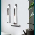 Portable Self-Squeeze Short Mop, with 1 Cotton Head, Bathroom Kitchens Table - Full Detail by Nari Haat, Indian ethni...