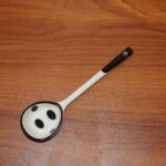 Premium 17 cm Heat-Resistant Ceramic Soup Ladle - Full Detail by Nari Haat, Indian ethnic wear, women clothing, desig...