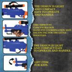 Shot Air Gun Toy with Scope and 8 Soft Foam Bullets Set - Fabric Detail by Nari Haat, Indian ethnic wear, women cloth...