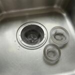 Stainless Steel Sink Drain Strainer Set (3 Pc) - Neckline Detail by Nari Haat, Indian ethnic wear, women clothing, de...