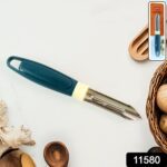 Apex Stainless Steel Blade Potato Peeler (1 Pc) - With Dupatta by Nari Haat, Indian ethnic wear, women clothing, desi...