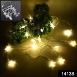 USB Powered 20 LED Decorative Star String Fairy Lights - With Dupatta by Nari Haat, Indian ethnic wear, women clothin...
