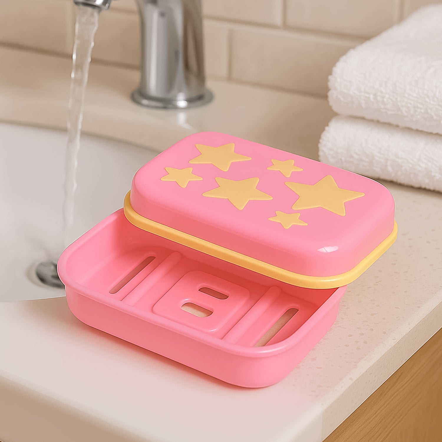 soap-dispenser.jpg Star Shaped Bathroom Soap Holder