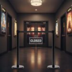 Heavy Duty Retractable Belt Crowd Control Pole with Sturdy Base – 1 Pc - Full Detail by Nari Haat, Indian ethnic we...